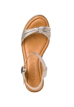 Tamaris Sandalen Met Hoge Hak - Champagne Met -Damesschoenen 9652eb2fdef844e6b87f93bfb6edc324