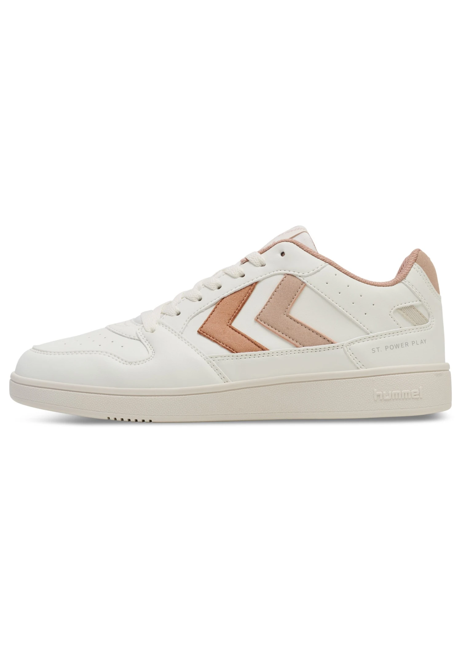 Hummel St Power Play Wmns - Sneakers Laag - White/Rose Dust 1 Hummel St Power Play Wmns - Sneakers Laag - White/Rose Dust
