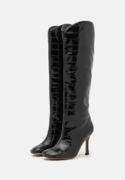 NA-KD Rounded Toe Boots - Laarzen - Black 8 NA-KD Rounded Toe Boots - Laarzen - Black -Damesschoenen a334086c7a9b4ab39e2d09fd9bc9df7c scaled