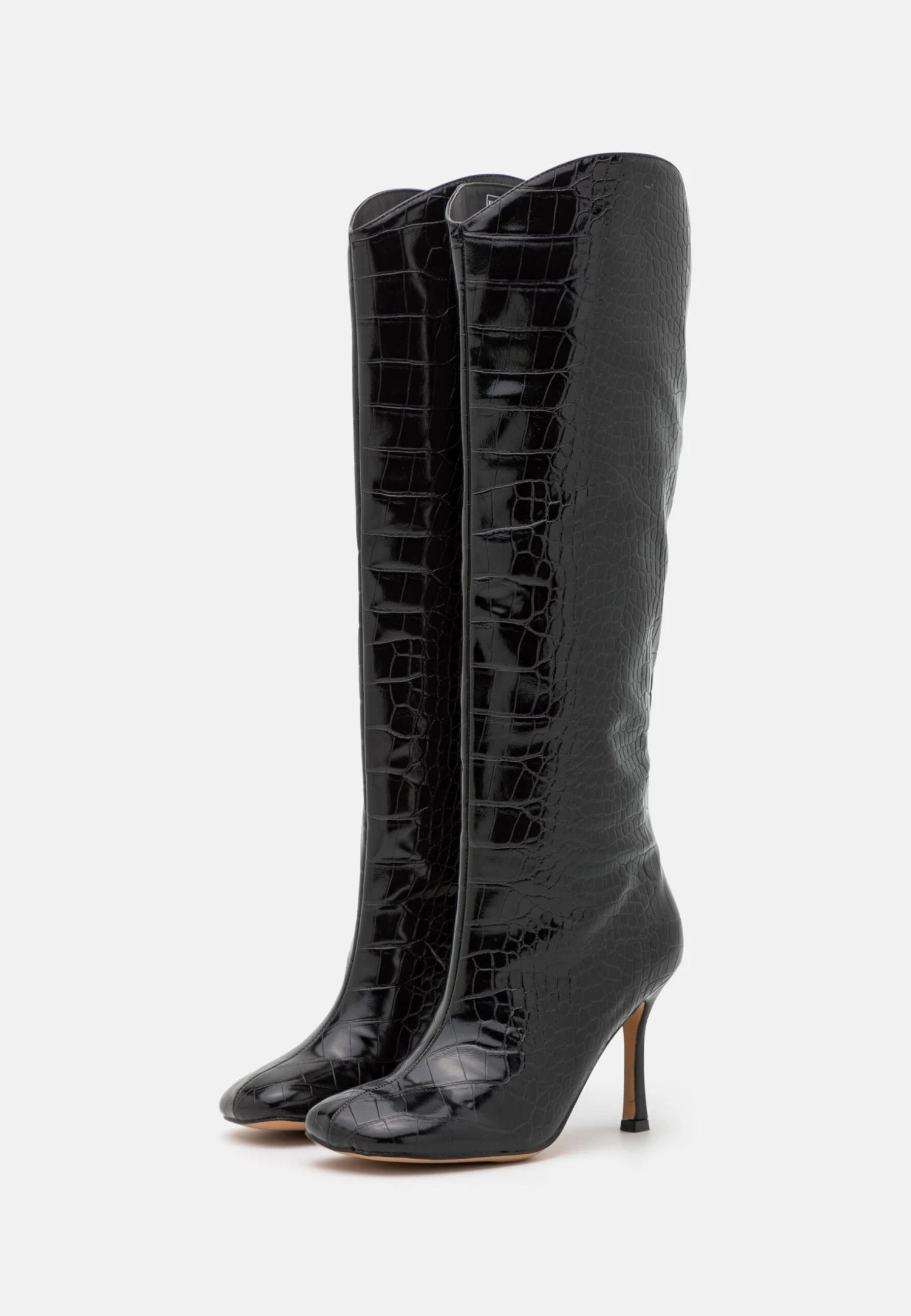 NA-KD Rounded Toe Boots - Laarzen - Black 3 NA-KD Rounded Toe Boots - Laarzen - Black - Afbeelding 3