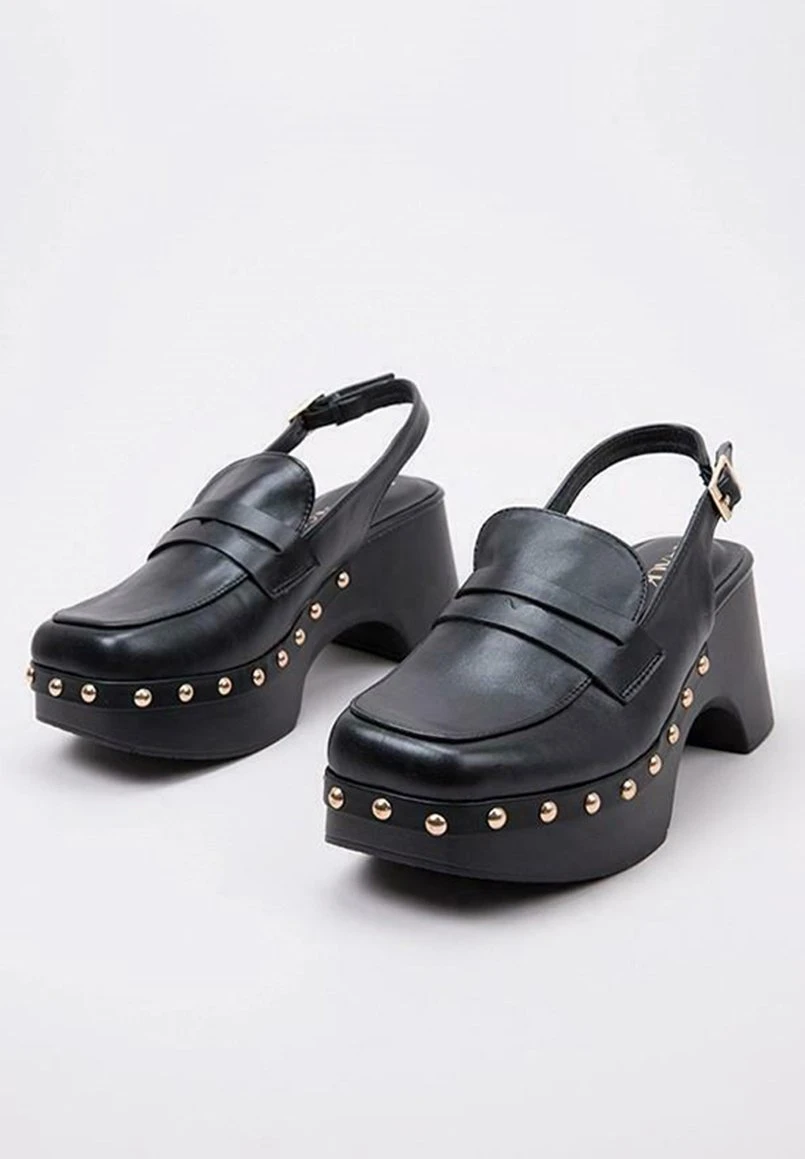 Undefiled - Plateaupumps - Black 2 Undefiled - Plateaupumps - Black - Afbeelding 2