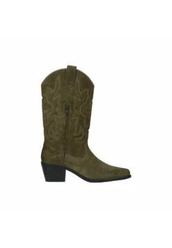 Cowboy-/Bikerlaarzen - Grün 11 Cowboy-/Bikerlaarzen - Grün -Damesschoenen aa0a58a77560465aaf1d61a69412c50f