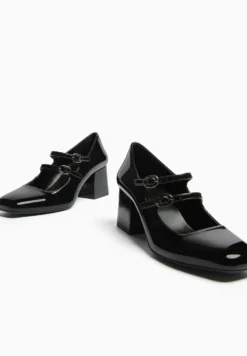 BERSHKA Mary Jane Block Heel - Klassieke Pumps - Black -Damesschoenen b04bedc22f9c4202a7dc572adcd4d13e scaled