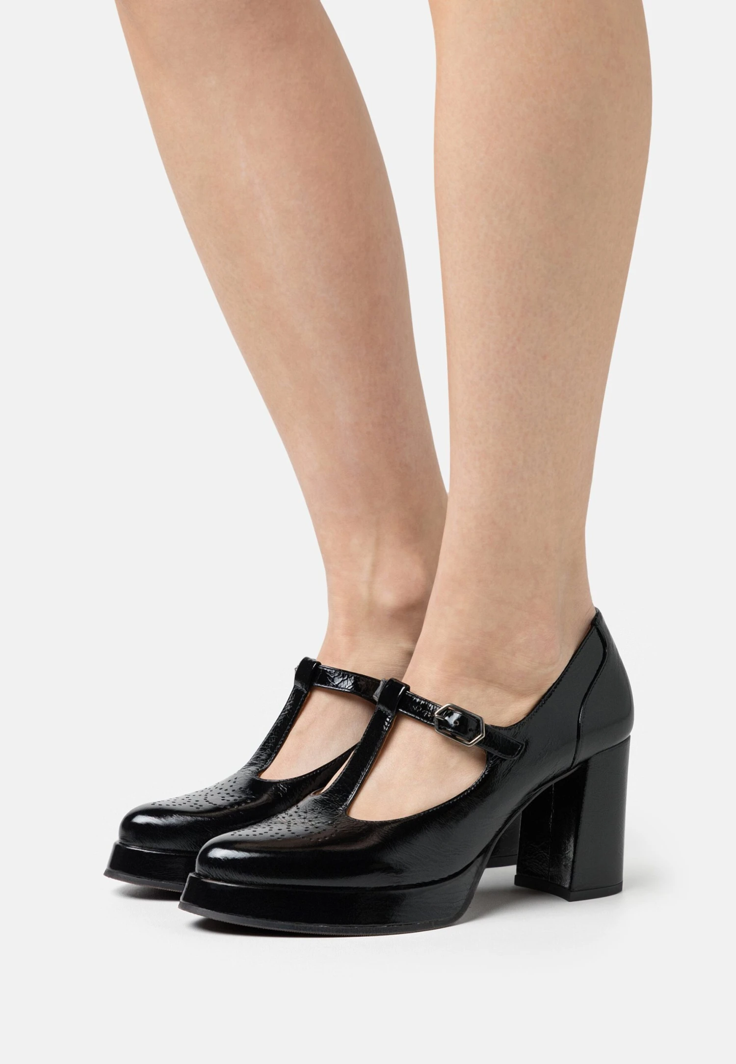 Chie Mihara Fedra - Hoge Hakken - Black 1 Chie Mihara Fedra - Hoge Hakken - Black