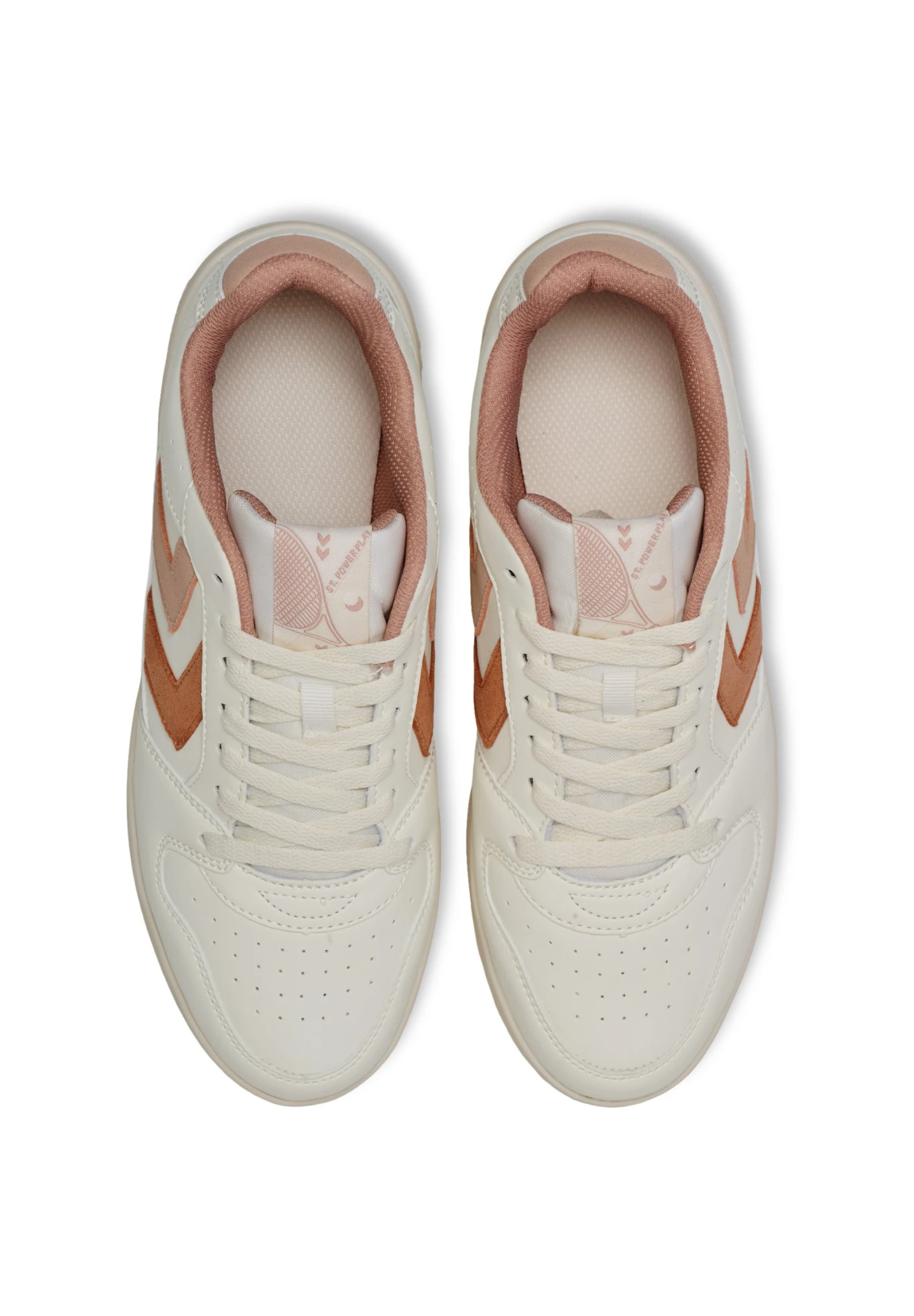 Hummel St Power Play Wmns - Sneakers Laag - White/Rose Dust 3 Hummel St Power Play Wmns - Sneakers Laag - White/Rose Dust - Afbeelding 3