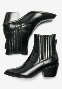 ONLY Shoes Cowboy-/Bikerlaarsjes - Black -Damesschoenen b2c773e5a57148738ea416b131529103