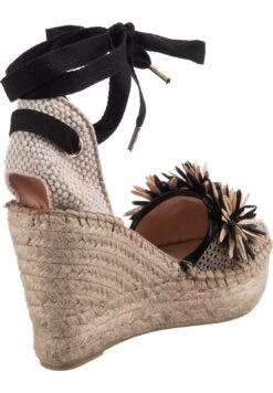 Veterpumps - Schwarz Beige -Damesschoenen b34e85450eb44cda90dc2aca587d9b31