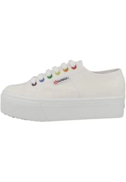 Superga Heart Patch - Sneakers Laag - White Multicolor Heart