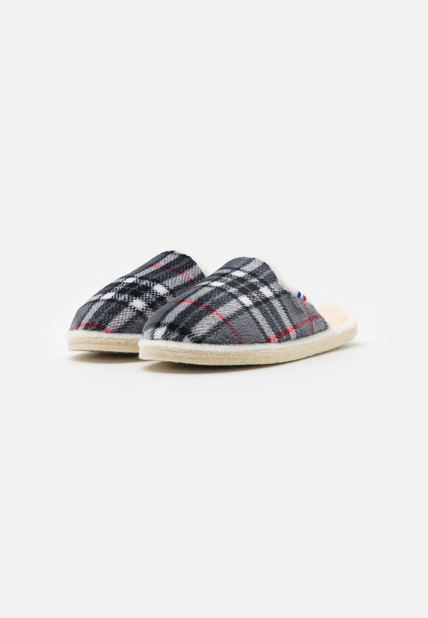 Chalet Chausson Check Unisex - Pantoffels - Gris 2 Chalet Chausson Check Unisex - Pantoffels - Gris - Afbeelding 2