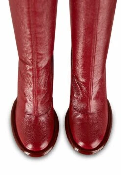 Patrizia Pepe 8Y0041 E032 - Laarzen Met Hoge Hak - Red Vynil -Damesschoenen c0d9f448a822481c8f546735b3c536c3