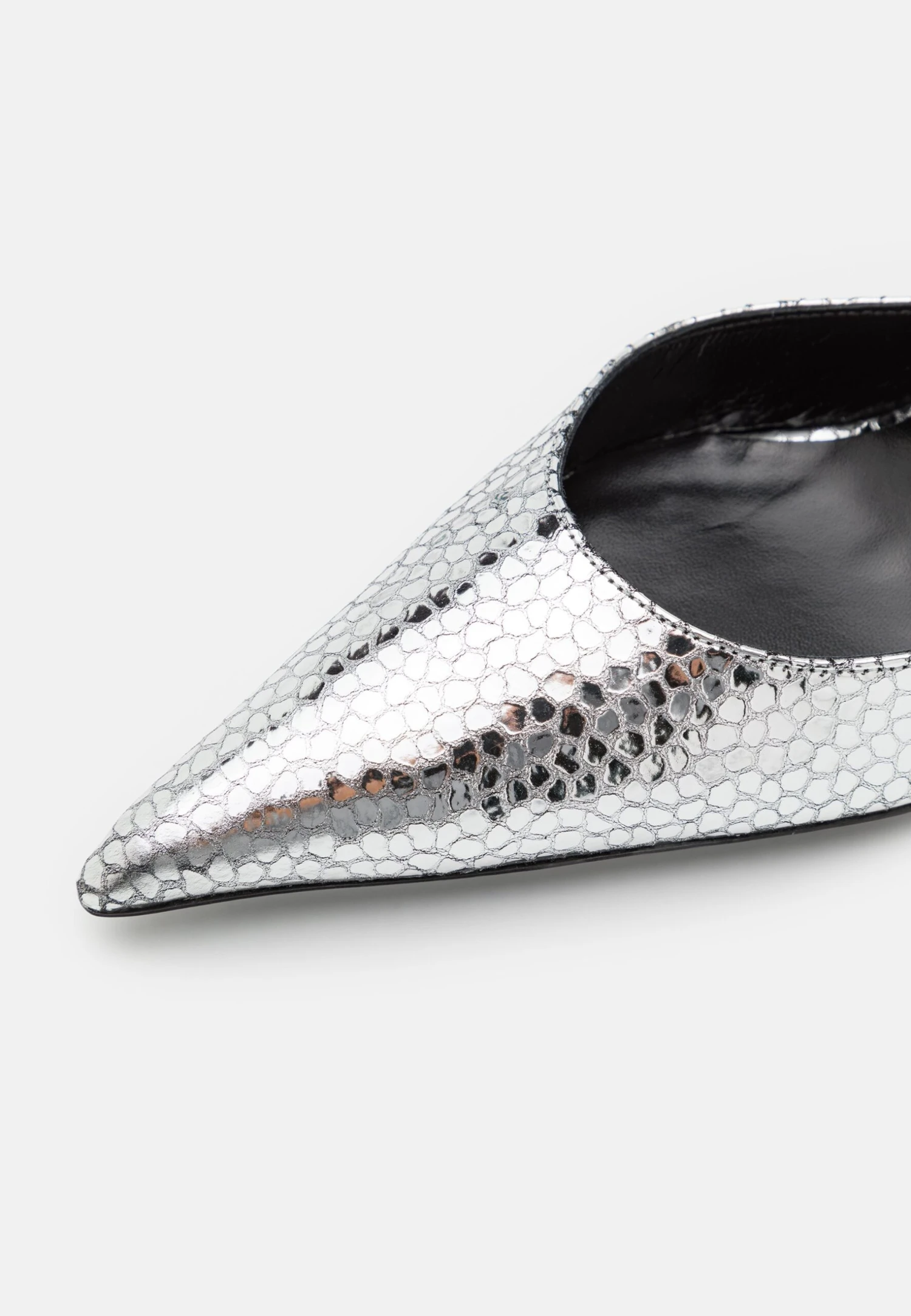 BY FAR Eliza Flagstone- Klassieke Pumps - Silver 6 BY FAR Eliza Flagstone- Klassieke Pumps - Silver - Afbeelding 6