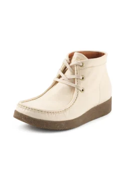 Emma - Enkellaarsjes Met Plateauzool - Cream -Damesschoenen c3c1a124ca8a49679d11d11c01139554 scaled