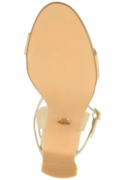 Buffalo Sandalen Met Hoge Hak - Beige -Damesschoenen c6c1c34a020c4df1a8b60ec302c1c16d