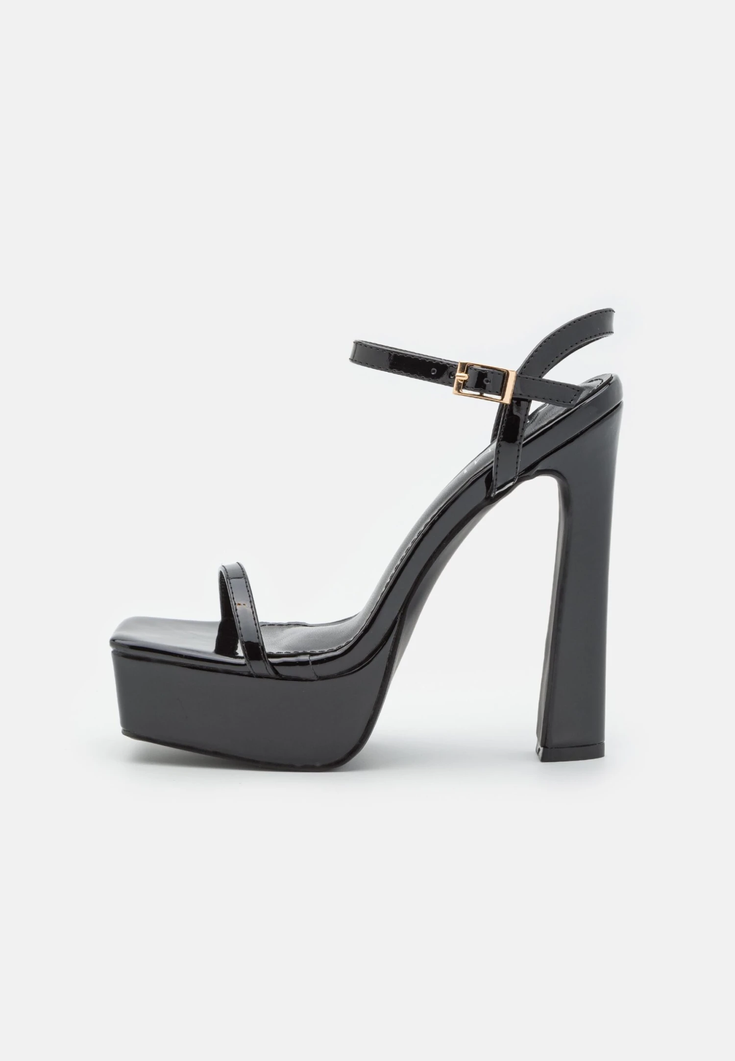 Genesis - Sandalen Met Hoge Hak - Black Metallic 2 Genesis - Sandalen Met Hoge Hak - Black Metallic - Afbeelding 2