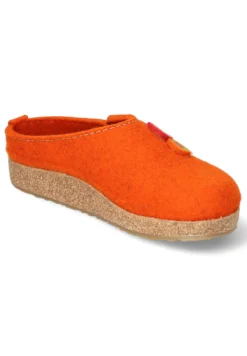 Haflinger Grizzly Kanon - Pantoffels - Orange -Damesschoenen c947520602bd4a089fa050a37ee3b8b0