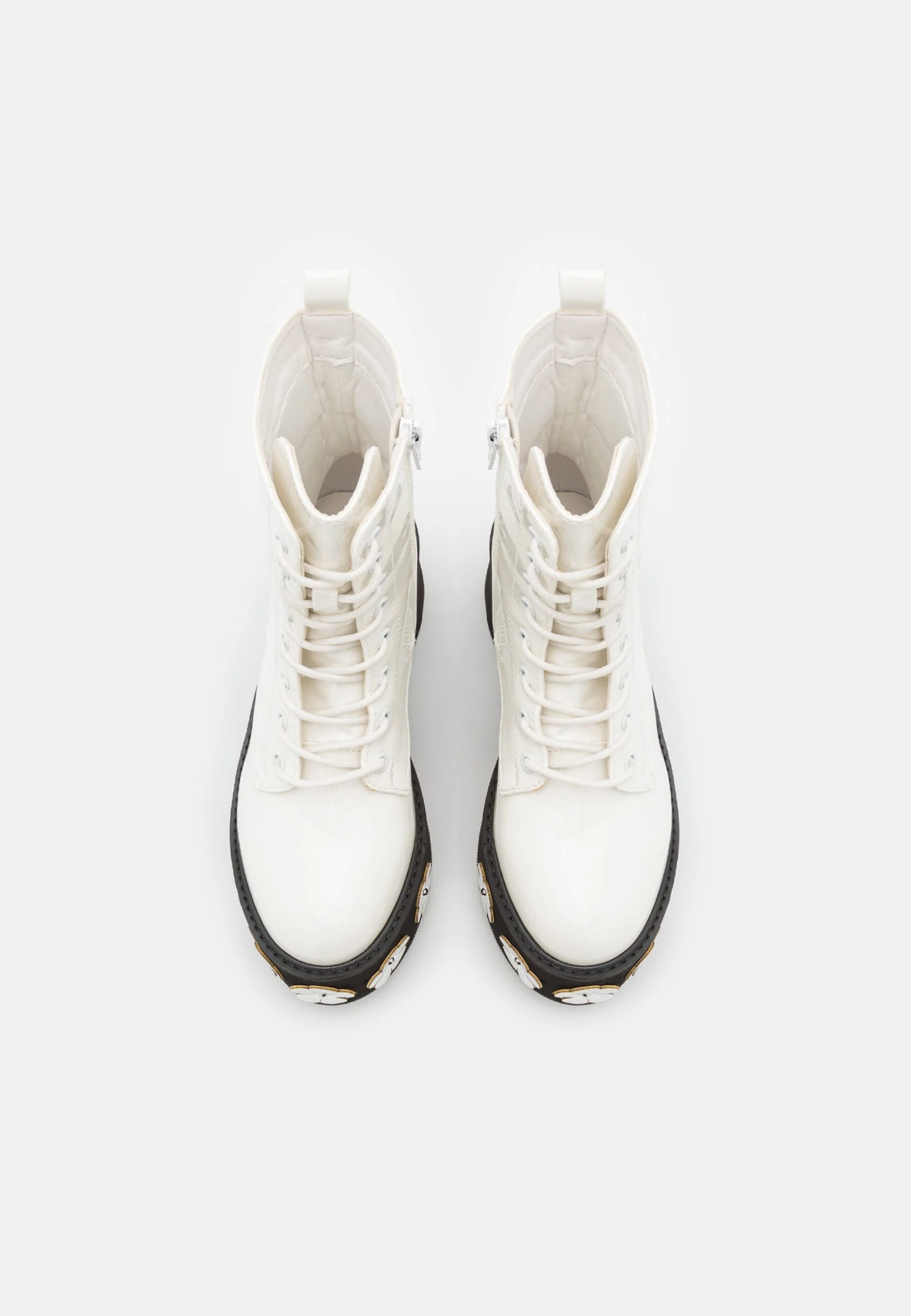 KOI FOOTWEAR Silent Screams Platform Boots - Enkellaarsjes Met Plateauzool - White 6 KOI FOOTWEAR Silent Screams Platform Boots - Enkellaarsjes Met Plateauzool - White - Afbeelding 6