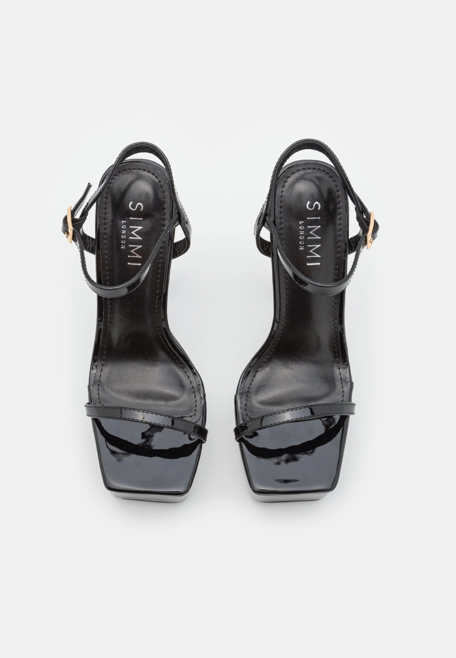 Genesis - Sandalen Met Hoge Hak - Black Metallic 6 Genesis - Sandalen Met Hoge Hak - Black Metallic - Afbeelding 6