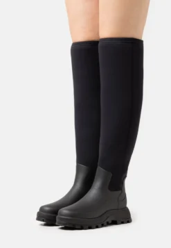 Hunter ORIGINAL Womens City Explorer Tall Boot - Regenlaarzen - Black