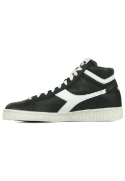 Bestsellers 17 Diadora Game L Waxed - Sneakers Hoog - Black/White