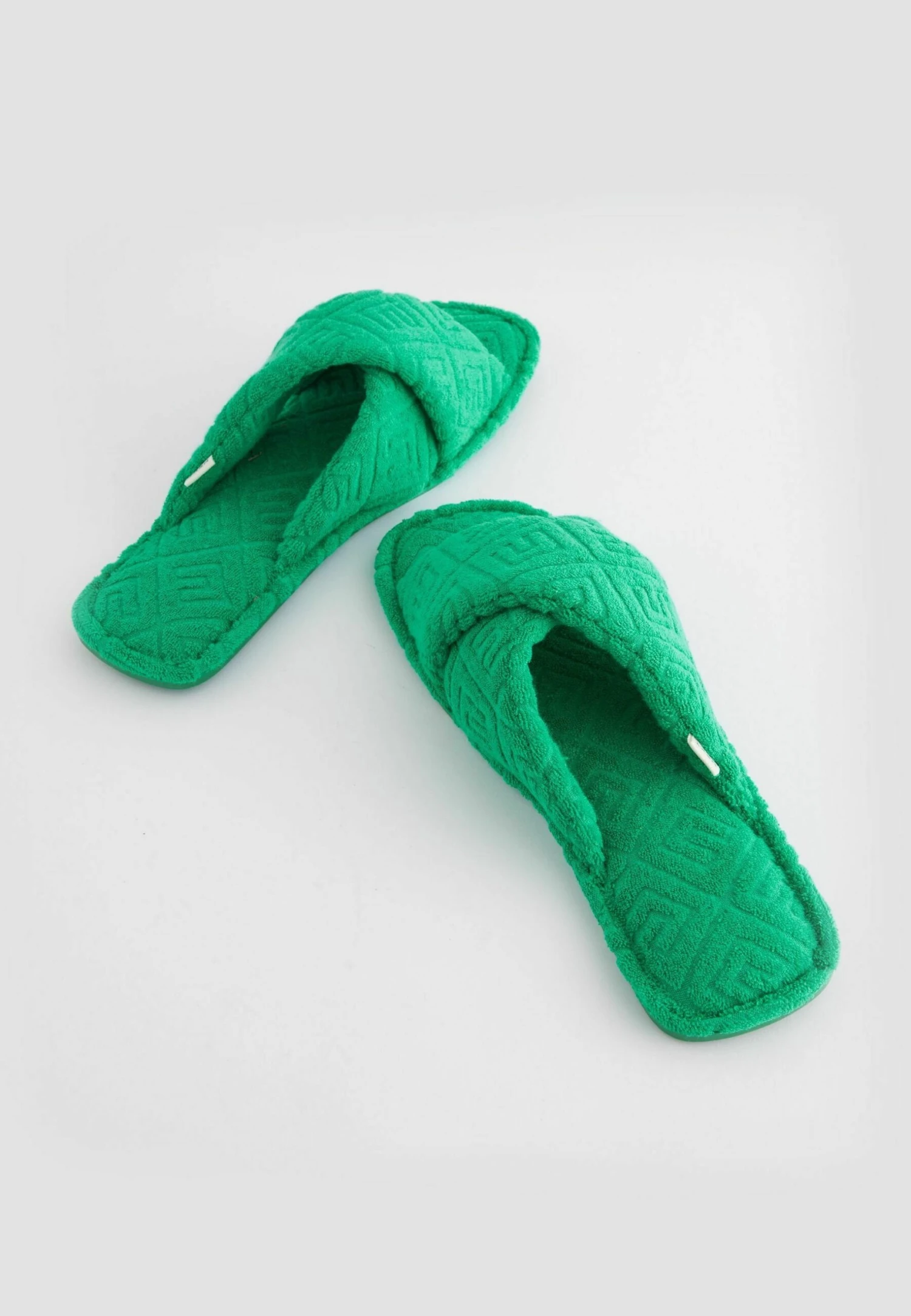 Next Towel Slider Standard - Pantoffels - Green 3 Next Towel Slider Standard - Pantoffels - Green - Afbeelding 3