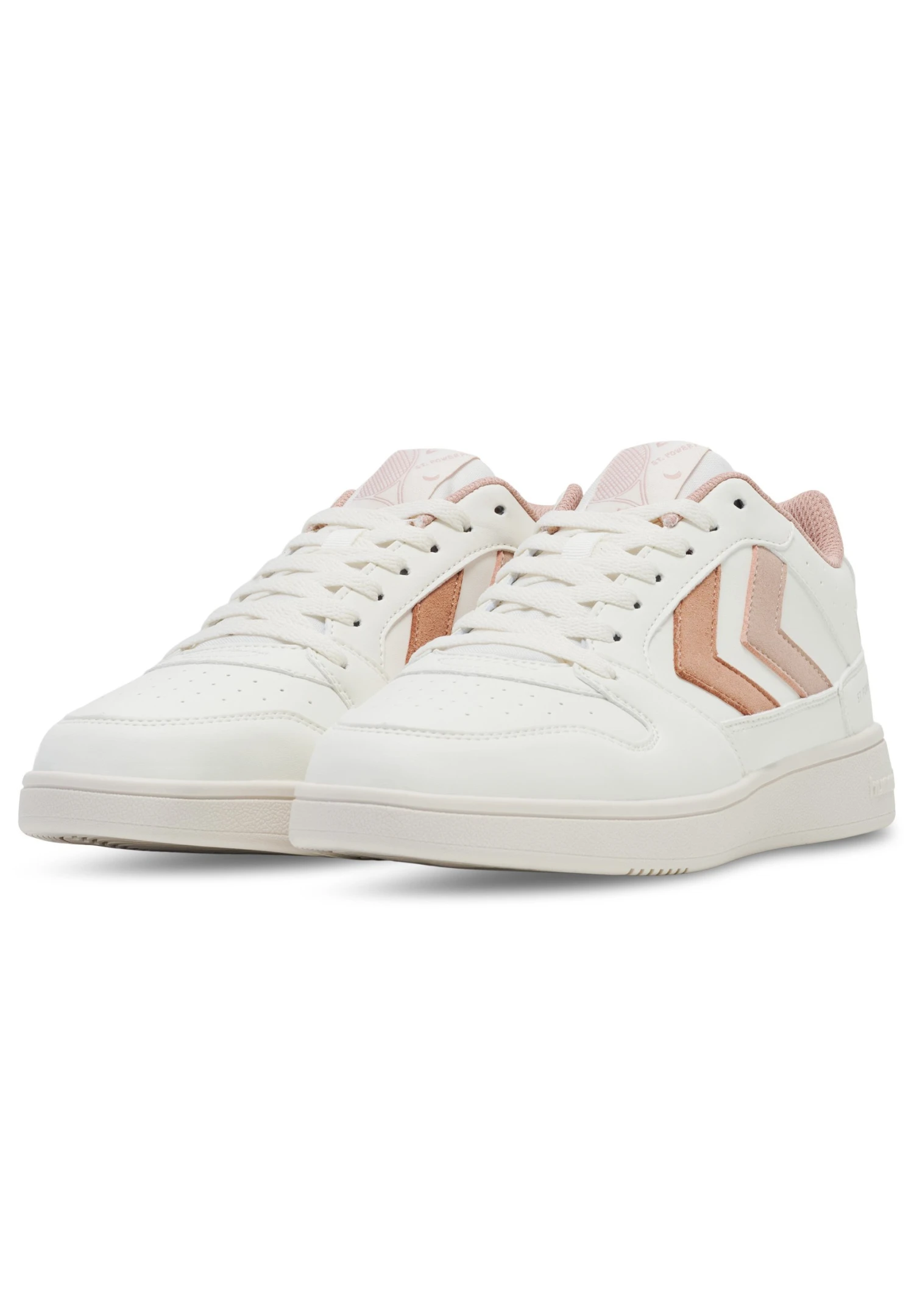 Hummel St Power Play Wmns - Sneakers Laag - White/Rose Dust 2 Hummel St Power Play Wmns - Sneakers Laag - White/Rose Dust - Afbeelding 2
