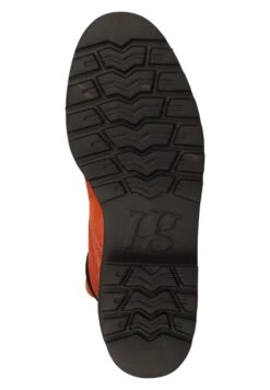 Paul Green Veterboots - Ziegelrot/Schwarz 057 11 Paul Green Veterboots - Ziegelrot/Schwarz 057 -Damesschoenen d497ee72281b4ff3aa79a29d3cc0e1e5