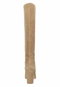 Mit Absatz Und Hohem- Laarzen - Beige -Damesschoenen d7d48d7272bf4f42a293827799b98b45