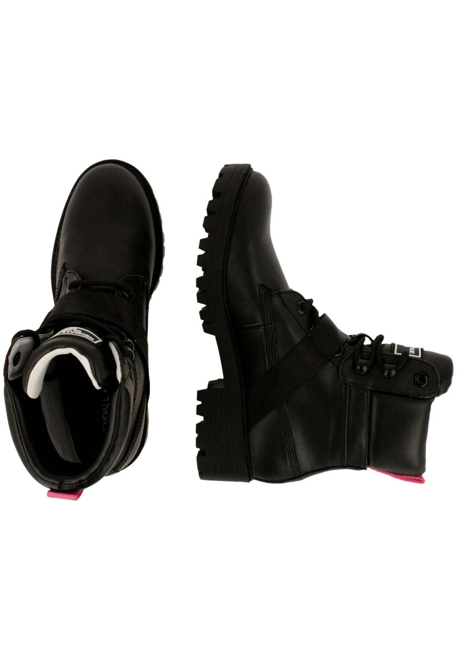 Kendall + Kylie Eos - Enkellaarsjes Met Plateauzool - Black 8 Kendall + Kylie Eos - Enkellaarsjes Met Plateauzool - Black - Afbeelding 8