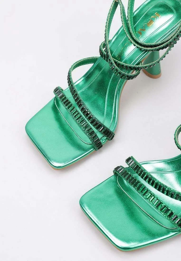 Itaca - Sandalen Met Hoge Hak - Green 6 Itaca - Sandalen Met Hoge Hak - Green - Afbeelding 6