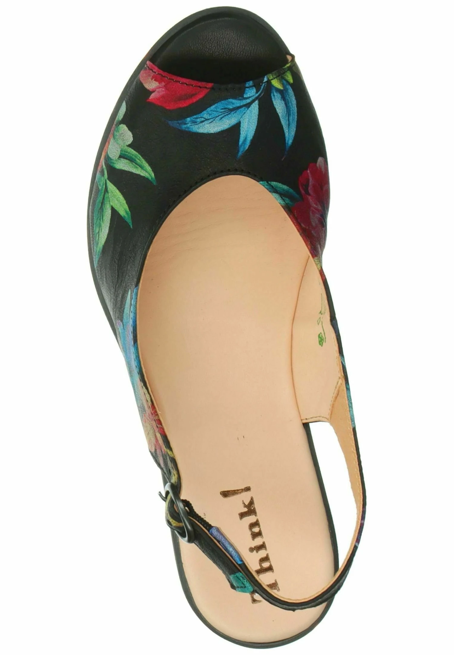 Think! Plateaupumps - Schwarz 3 Think! Plateaupumps - Schwarz - Afbeelding 3