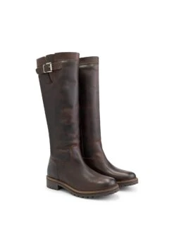 Daneborg - Cowboy-/Bikerlaarzen - Dark Brown -Damesschoenen dce62ee1d4a649f5b62429522f52d301