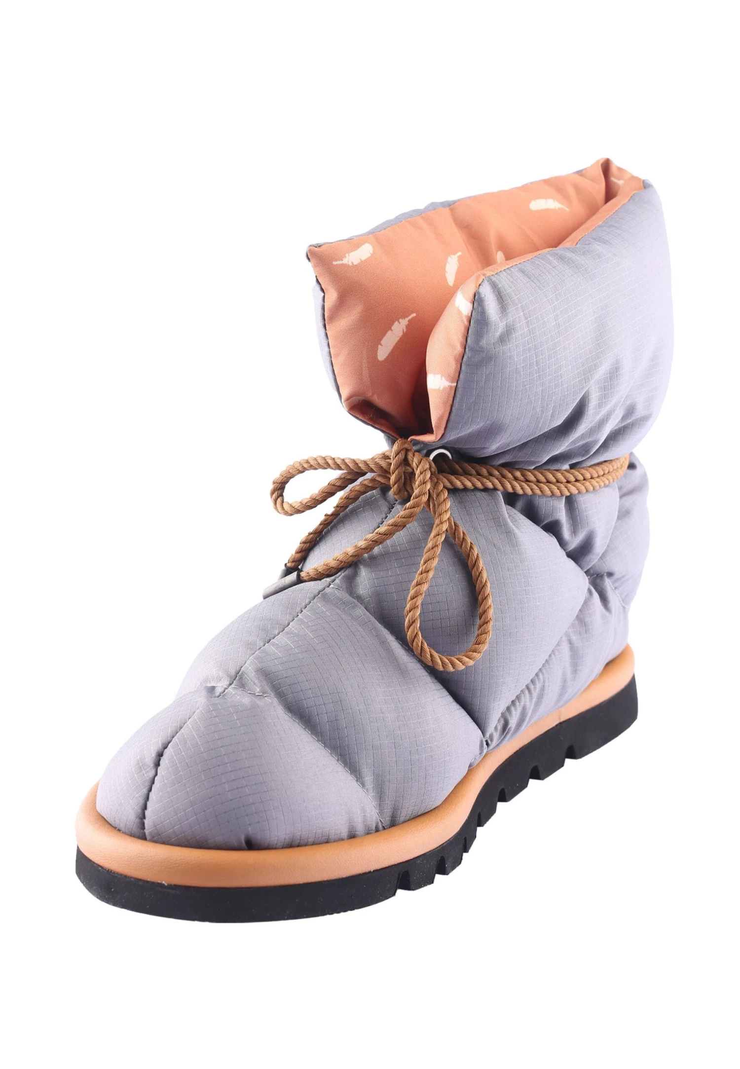 Qate - Snowboots- Silver Grey 2 Qate - Snowboots- Silver Grey - Afbeelding 2