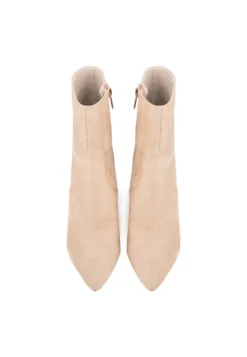 Zina Met Hak - Korte Laarzen - Middle Beige -Damesschoenen e128007ee89540d486dd90b95bf80342 scaled