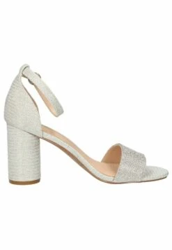 La Strada Sandalen Met Hoge Hak - Silver Glitter Stones -Damesschoenen e2fbdf5c460d49ddbb42f0f769a9816a