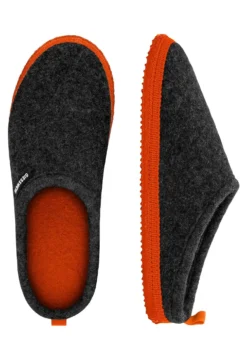 Giesswein Woolpops - Pantoffels - Anthrazit/Neonorange 11 Giesswein Woolpops - Pantoffels - Anthrazit/Neonorange -Damesschoenen e5393052db6d44d393ad3d0c15e55aa4