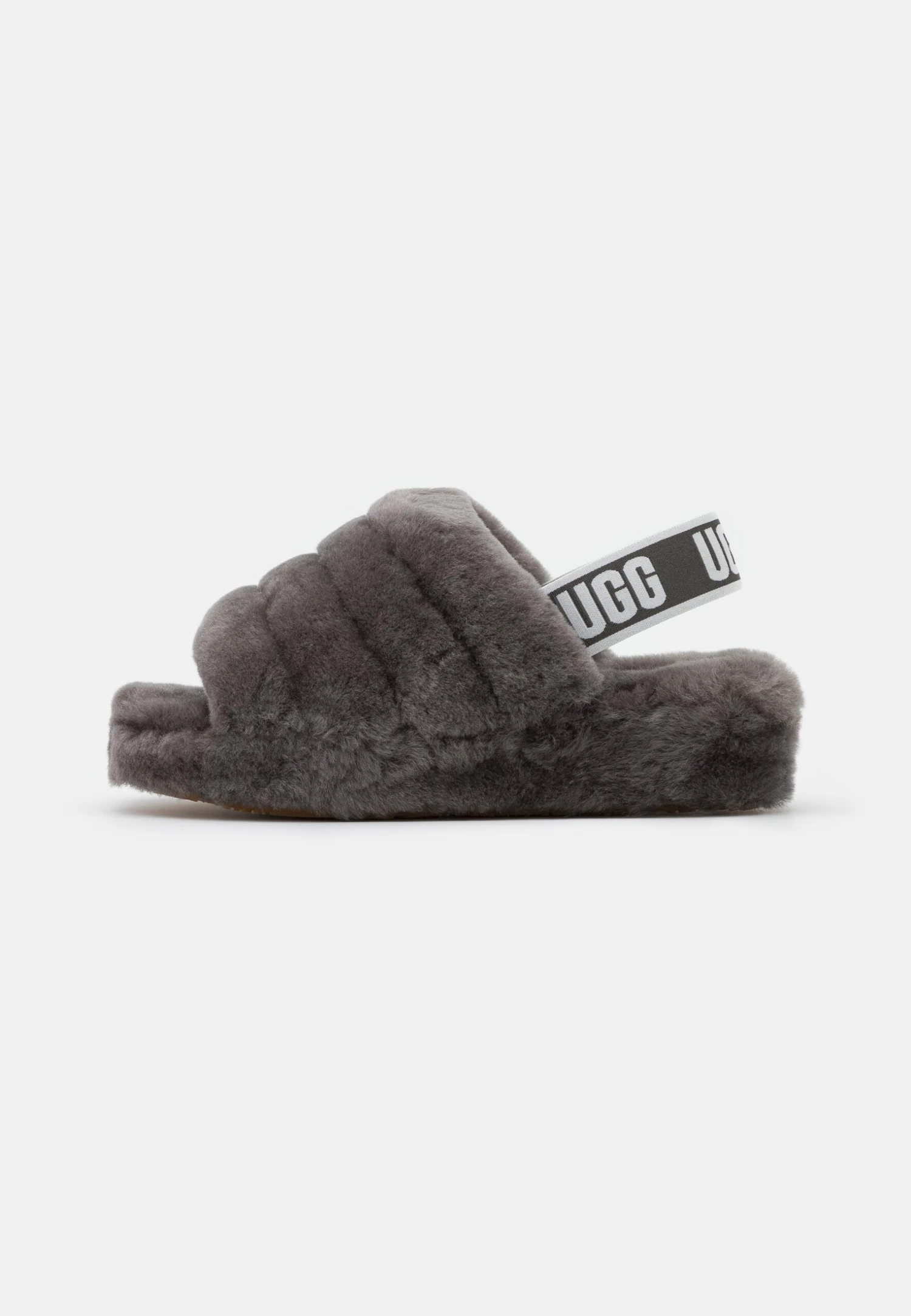 Ugg Fluff Yeah Slide - Pantoffels - Charcoal 2 Ugg Fluff Yeah Slide - Pantoffels - Charcoal - Afbeelding 2