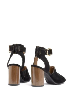 Peeptoes - Black -Damesschoenen e8d95525edd34db1a7a923c4e73a73ea