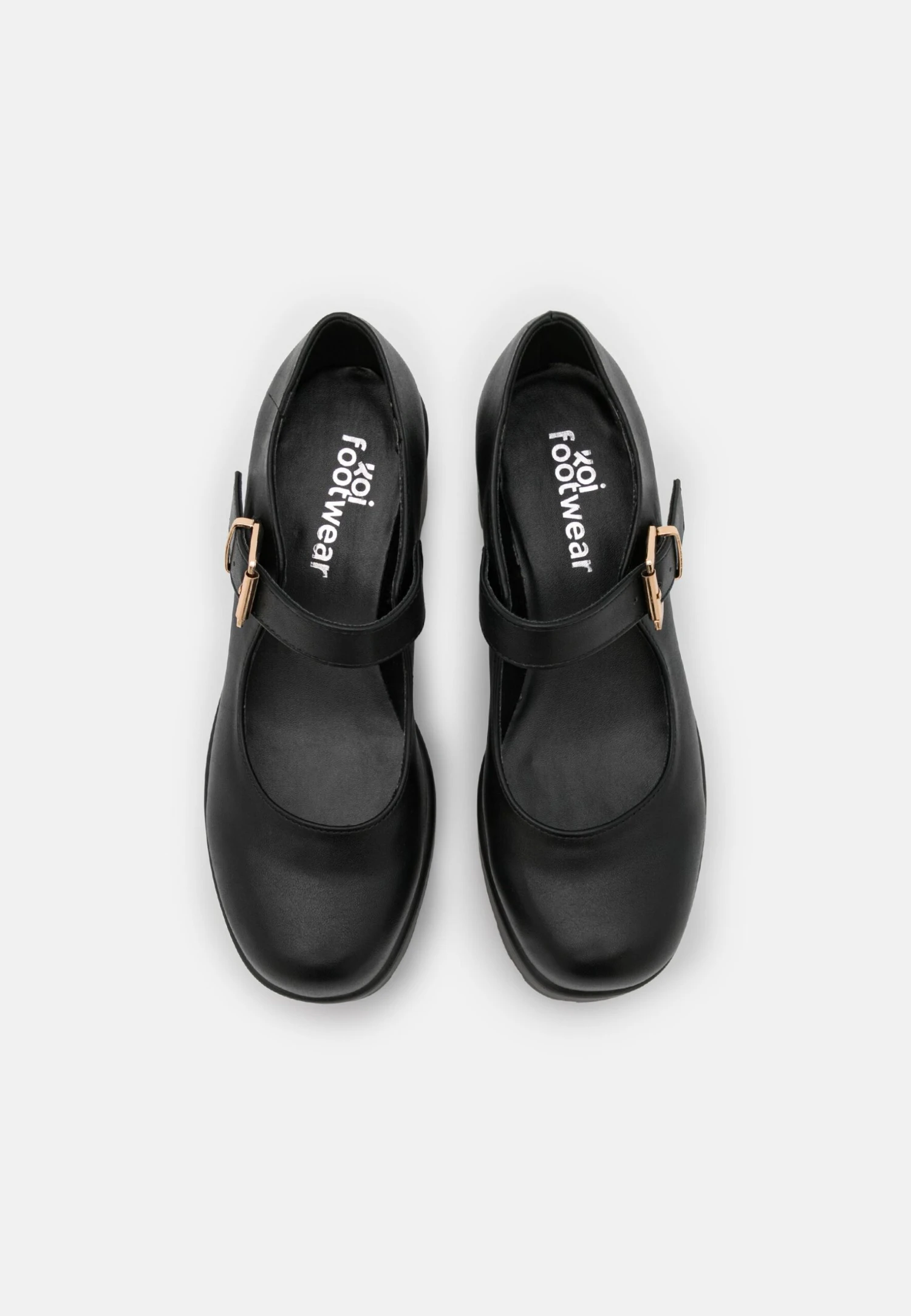 KOI FOOTWEAR Vegan Tira Classic Mary Janes - Plateaupumps - Black 6 KOI FOOTWEAR Vegan Tira Classic Mary Janes - Plateaupumps - Black - Afbeelding 6