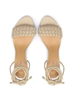 Kazar Megan - Sandalen Met Hoge Hak - Beige -Damesschoenen e906fe5a834e442fa026efc15423cf7d