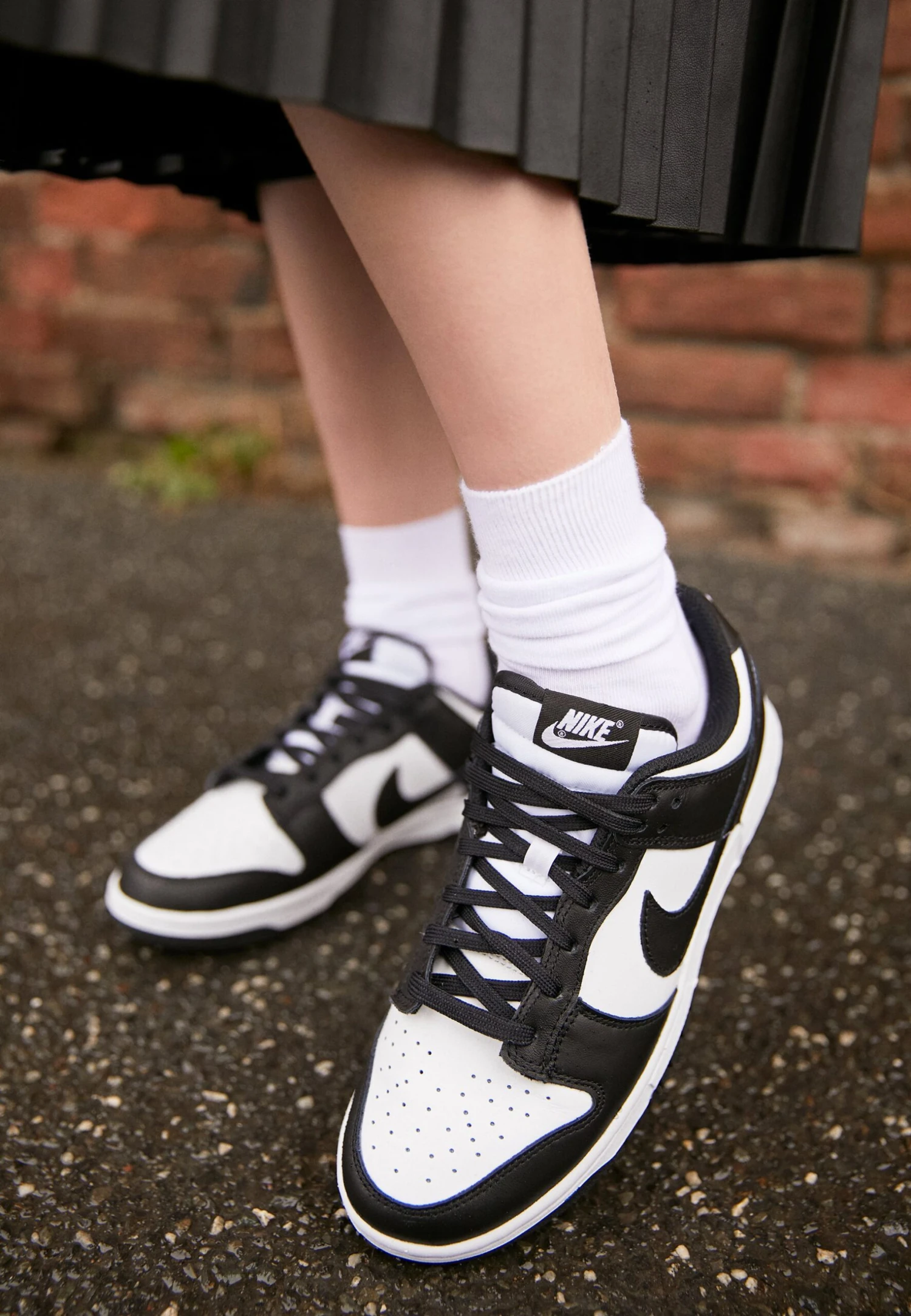 Nike Sportswear Dunk- Sneakers Laag - White/Black 3 Nike Sportswear Dunk- Sneakers Laag - White/Black - Afbeelding 3