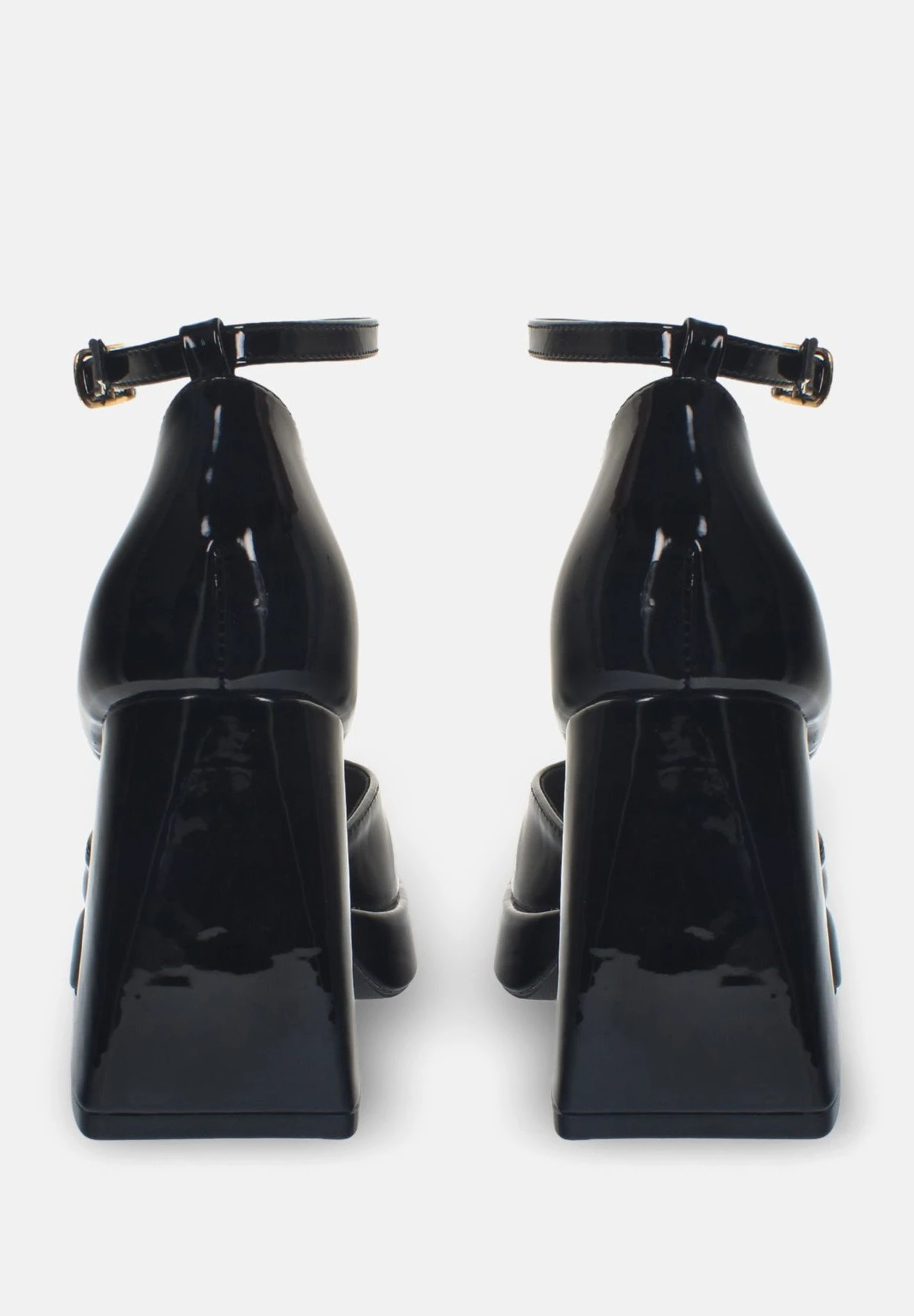 Platform- Hoge Hakken - Black 4 Platform- Hoge Hakken - Black - Afbeelding 4