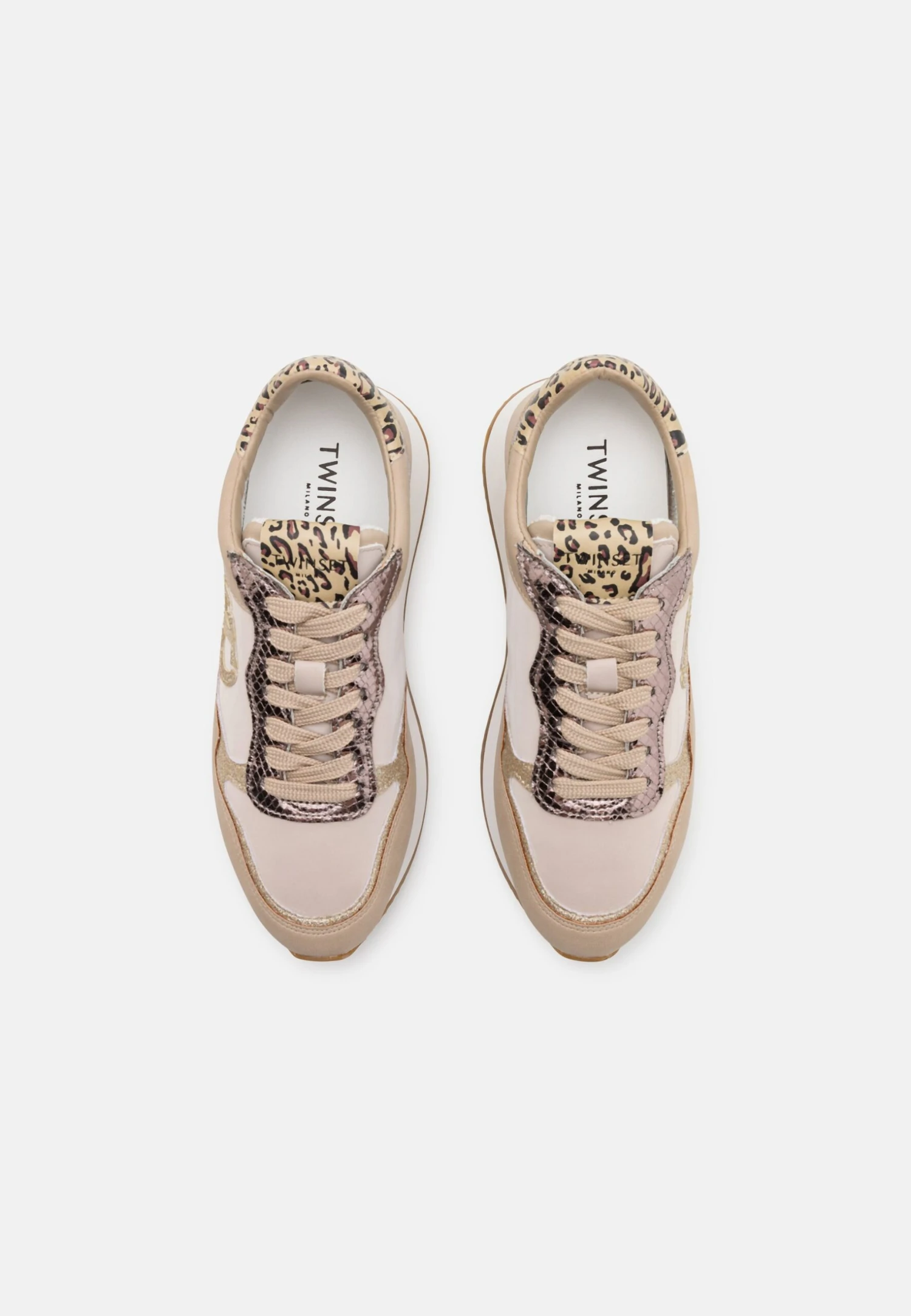 TWINSET Zeppa - Sneakers Laag - Multi-Coloured/Beige 4 TWINSET Zeppa - Sneakers Laag - Multi-Coloured/Beige - Afbeelding 4