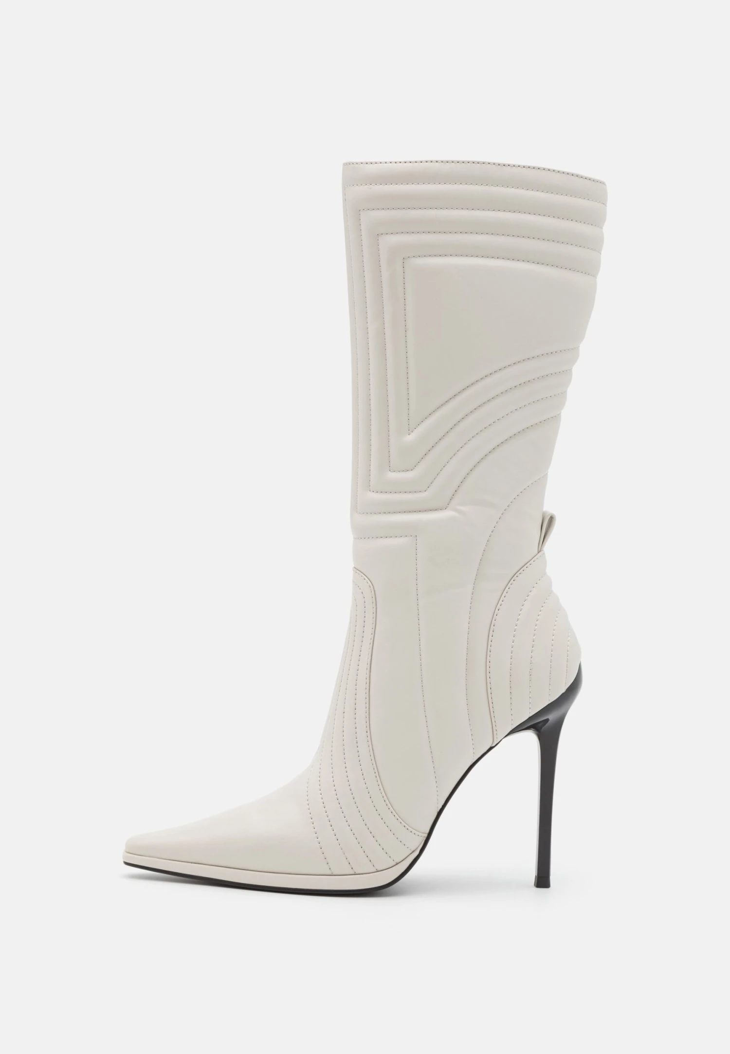 Jeffrey Campbell Selena - Laarzen Met Hoge Hak - Light Grey 2 Jeffrey Campbell Selena - Laarzen Met Hoge Hak - Light Grey - Afbeelding 2