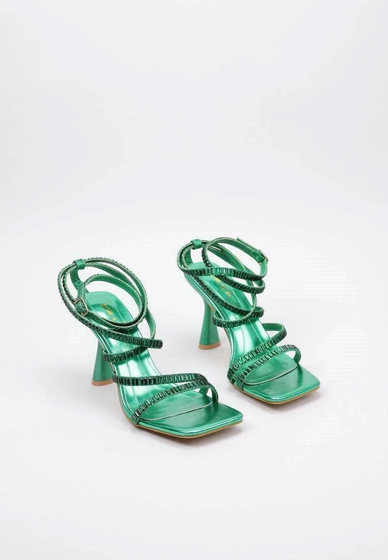 Itaca - Sandalen Met Hoge Hak - Green 2 Itaca - Sandalen Met Hoge Hak - Green - Afbeelding 2