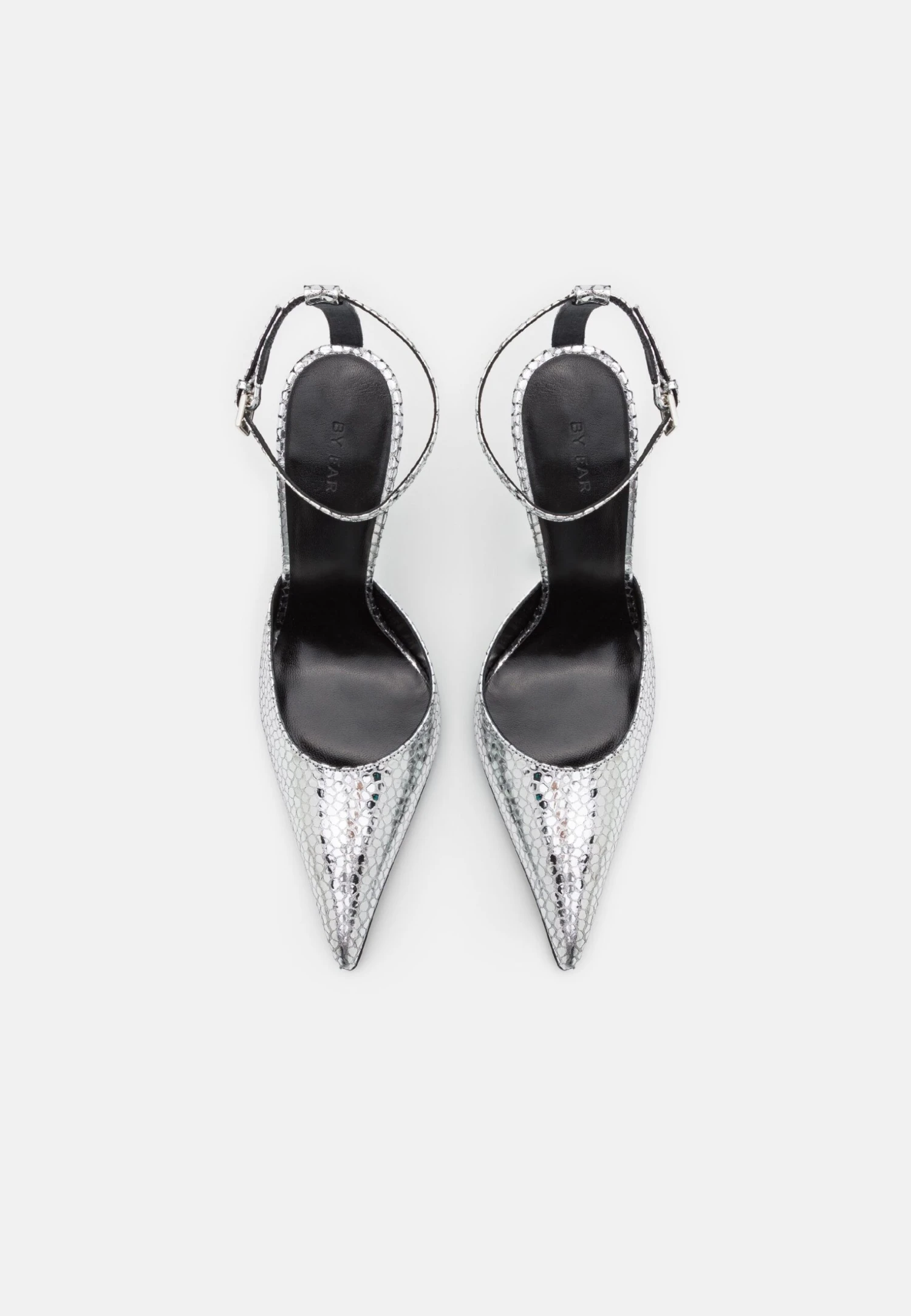 BY FAR Eliza Flagstone- Klassieke Pumps - Silver 4 BY FAR Eliza Flagstone- Klassieke Pumps - Silver - Afbeelding 4