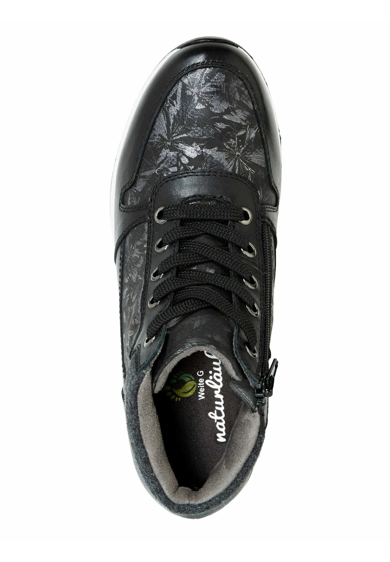 Sneakers Hoog - Schwarz 3 Sneakers Hoog - Schwarz - Afbeelding 3