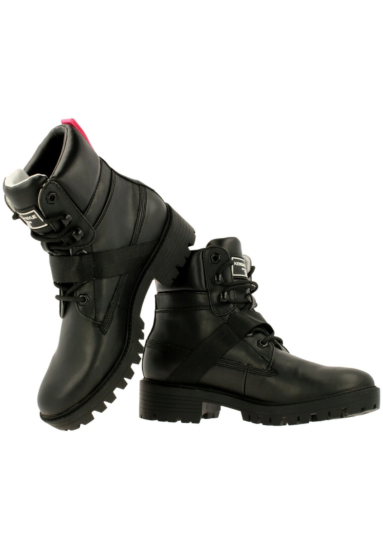 Kendall + Kylie Eos - Enkellaarsjes Met Plateauzool - Black 7 Kendall + Kylie Eos - Enkellaarsjes Met Plateauzool - Black - Afbeelding 7