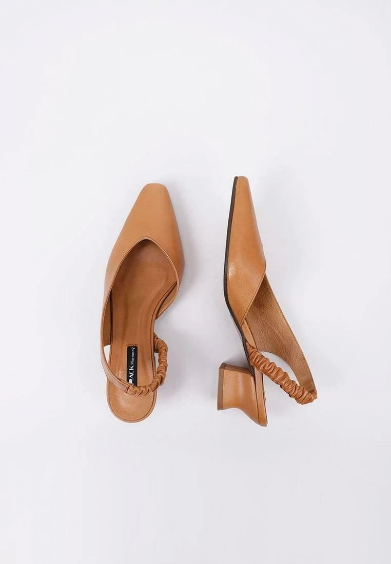 Vital - Klassieke Pumps - Camel 3 Vital - Klassieke Pumps - Camel - Afbeelding 3