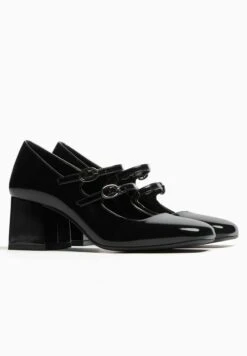 BERSHKA Mary Jane Block Heel - Klassieke Pumps - Black 9 BERSHKA Mary Jane Block Heel - Klassieke Pumps - Black -Damesschoenen f997e45c3c36422f9b8453b569881b53