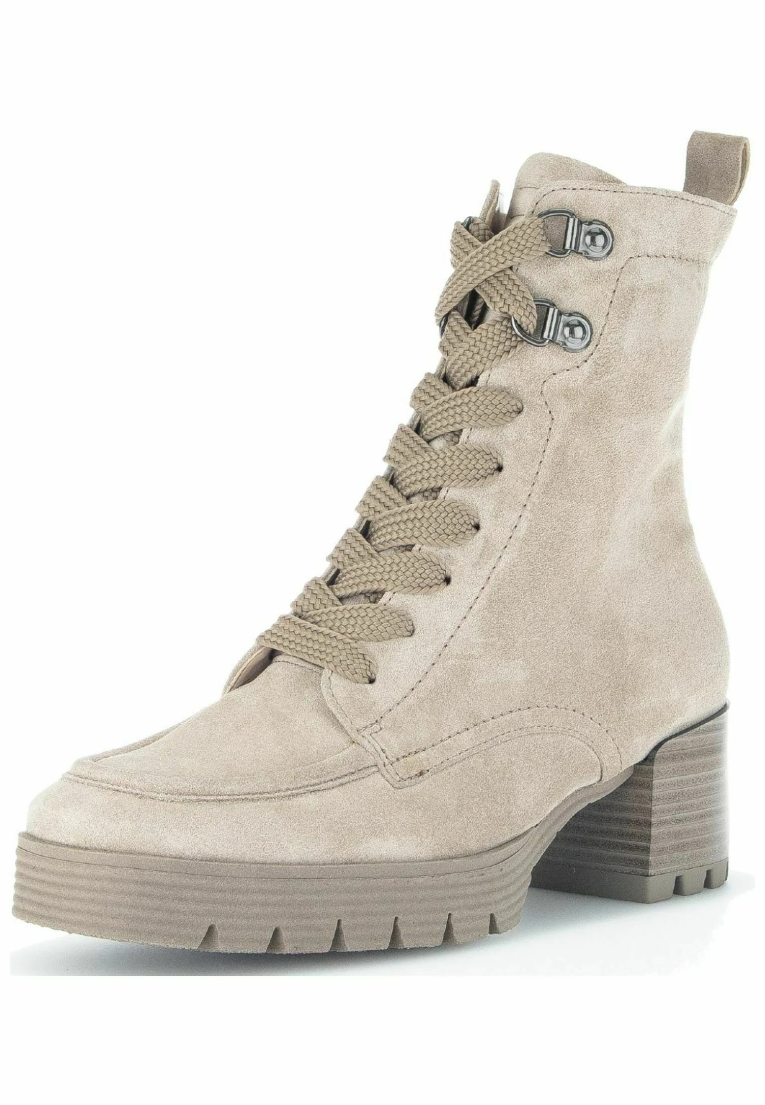 Gabor Enkellaarsjes Met Plateauzool - Kiesel 2 Gabor Enkellaarsjes Met Plateauzool - Kiesel - Afbeelding 2